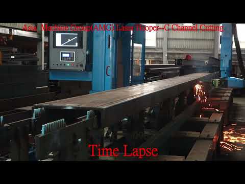 AMG  Laser Hcoper A17- E ---- C_Channel Steel Cutting