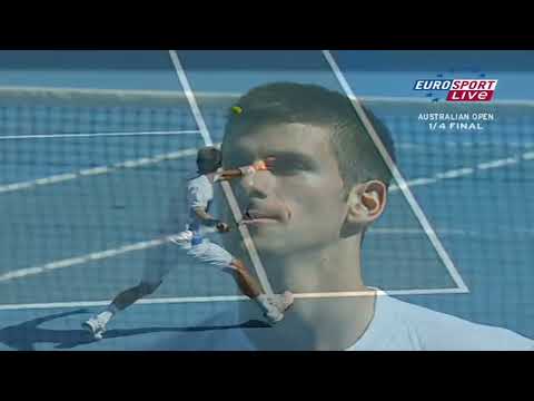 Djokovic vs Ferrer Australian Open QF 2008