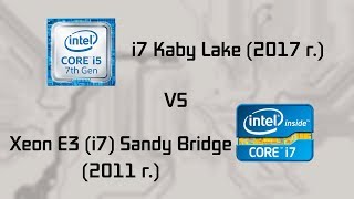 intel Sandy Bridge vs Kaby Lake