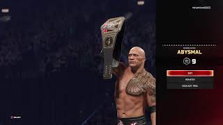 ［ユニバースモードSMACKDOWNep19］WWE2K25配信＃162