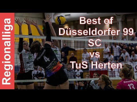 Volleyball Regionalliga: Best of Düsseldorfer 99 SC gegen TuS Herten