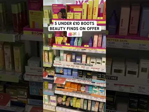 5 UNDER £10 BOOTS BEAUTY FINDS ON OFFER RIGHT NOW 🛍️💸🧴 #bootsuk #boots #selfcare