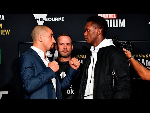 Todas as encaradas do Media Day do UFC 243