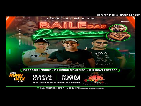 CD AO VIVO DJ JR MONTEIRO NO BAILE DAS PATROAS (QUINTAL DA ILHA) (PARTE 1) 28-08-2021