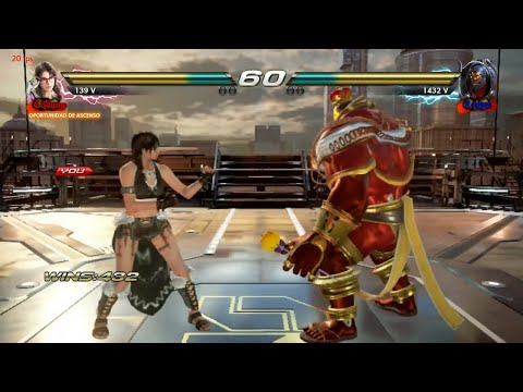 196_7 Julia chan vs Gigas - Tekken 7 ( Uchiha x24 ) Online PC sin grafica