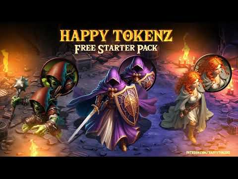 FREE Animated Tokens for Foundry VTT, Roll20, Fantasy Grounds, D&D, Pathfinder RPG