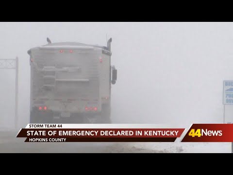 Authorities prepare for winter storm as KY Governor declares State of Emergency