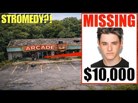 My Roommate STROMEDY Went MISSING! (Stromedy Squad Went To Find Him In This Abandoned Arcade!)
