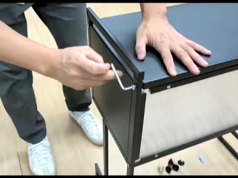 over the sink dish rack install video