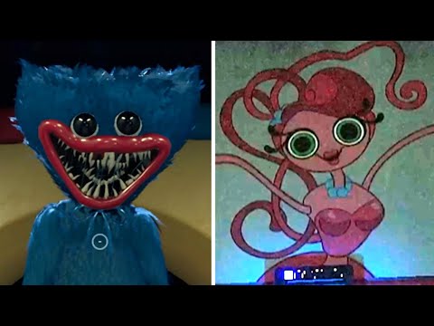 POPPY PLAYTIME chapter 2 Huggy Wuggy Vs Mommy Long Legs FULL ESCAPE SEQUENCE REVERSE