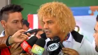 El propio Pibe Valderrama justificando a freddy