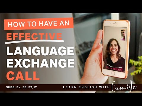 How to have an effective language exchange call
