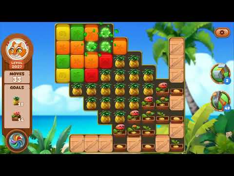 Lost Island Blast Adventure Level 2027 NO BOOSTERS - A S GAMING ✔️