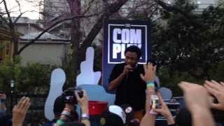 Childish Gambino Performs  The Worst Guys ft. Chance The Rapper At Complex Party House During SXSW