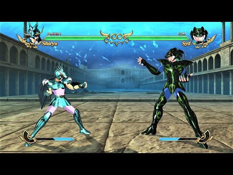 Dragon Shiryu vs Mizar Syd (Hardest AI) - Saint Seiya: Soldiers' Soul