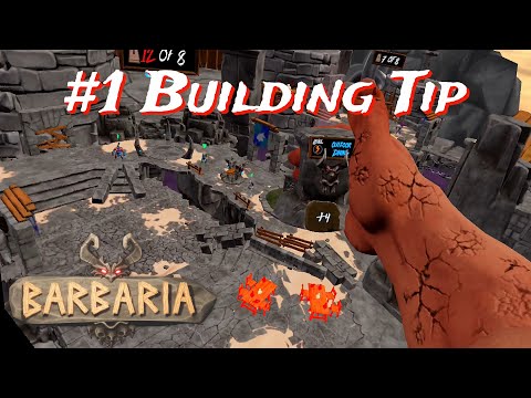 Barbaria- #1 Stronghold Building Tip (Quest and Steam)