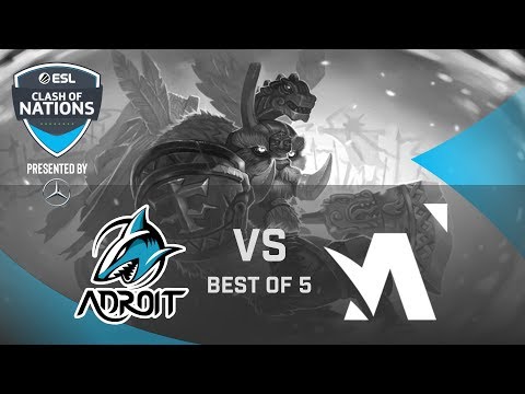 Adroit vs Ampfly Game 3 (BO5) | ESL One Clash of Nations Grand Finals