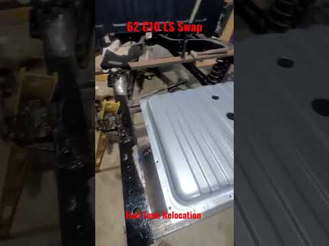 62 c10 ls swap fuel tank relocate #truck #ls #lsswapped #automobile #cheesegrater