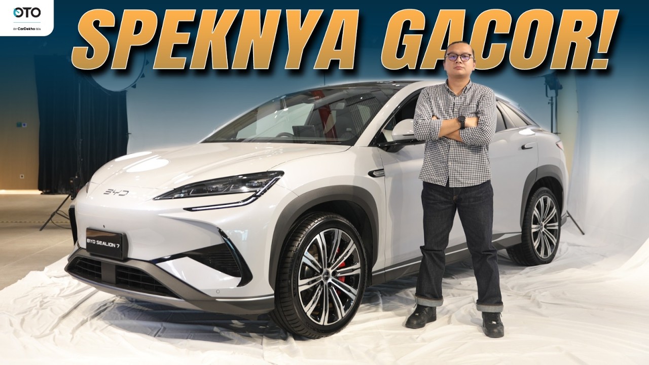 BYD SEALION 7: EXTERIOR & INTERIOR DETAILS INDONESIAN MARKET