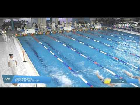 Finale dei 200 Stile Libero  Assoluti Maschi Agonisti - 17 Memorial Chiara Giavi