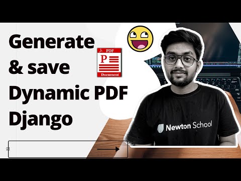 Django pdf generator | Django generate pdf from HTML | Pdf generator for django | [ PDF GENERATION ] thumbnail