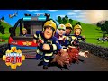 Can Fireman Sam Save The Day AGAIN 1 Hour Compilation Safety Cartoon