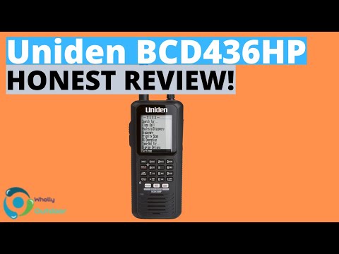 BEST PREMIUM POLICE RADIO SCANNER? Uniden BCD436HP Review!