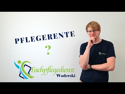 WODERSKI - 1💡 Zusätzliche Rente, durch die Pflege von Angehörigen!