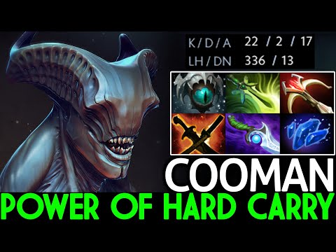 COOMAN [Faceless Void] Power of Hard Carry Full Items Annoying Play Dota 2