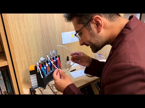 ASMR: Spectacle repairs & adjustments