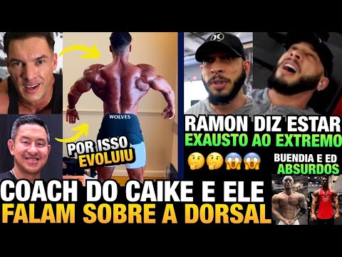 RAMON DESABAFA E DIZ ESTAR EXAUSTO !! CAIKE MANDA A REAL SOBRE EVOLUÇÃO DE SUAS COSTAS + BUENDIA