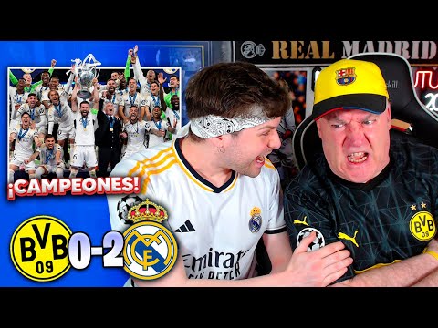 REACCIONES del BORUSSIA DORTMUND 0-2 REAL MADRID | FINAL Champions League 2024
