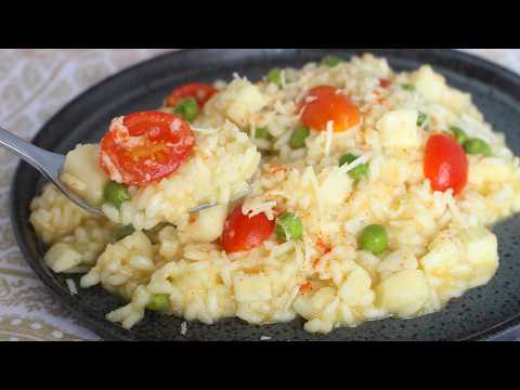 RISOTO COM VEGETAIS - RECEITAS QUE AMO