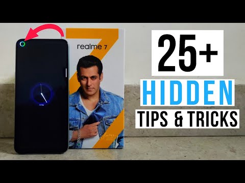 Realme 7 Top 25+ hidden features | Realme 7 Camera ring| Realme 7 Tips & Tricks | Realme 7 Features