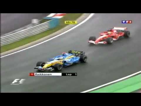 F1 - Grand Prix de Hongrie 2006 - résumé FR / F1 2006 Hungarian GP highlights in French