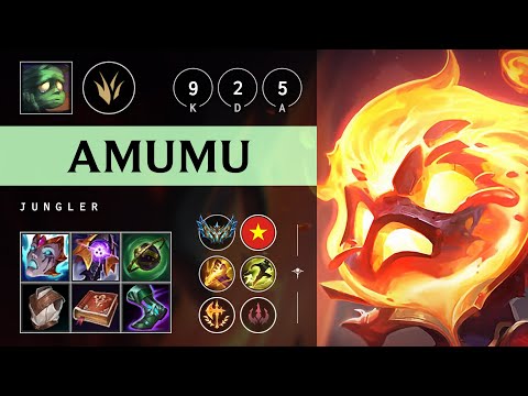 Amumu Jungle vs Viego - VN Challenger Patch 25.08