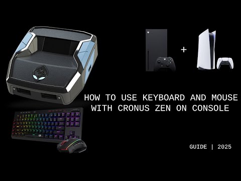 Cronus Zen Keyboard and Mouse Guide/Setup For Console