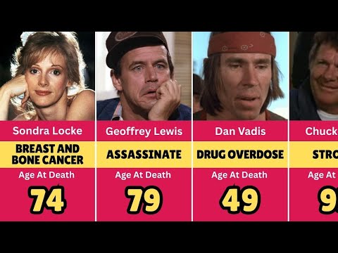 Every Which Way But Loose (1978) After 47 Years, All cast passed away