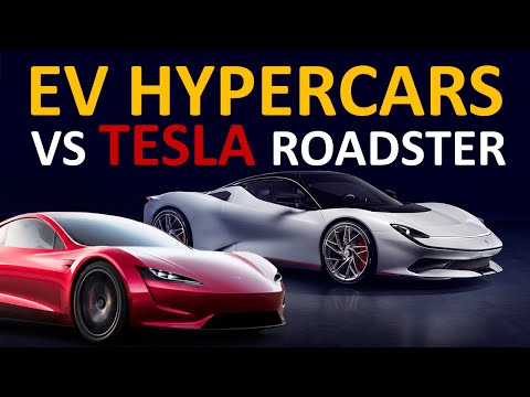 Tesla Roadster VS EV Hypercars: How Does the $200K Roadster Compare to $1+ Million EV Hypercars?