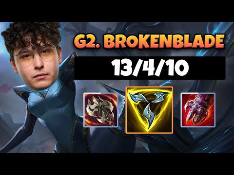 G2.BROKENBLADE CAMILLE vs KLED [ TOP ] EUW Grandmaster 1088 LP ✅