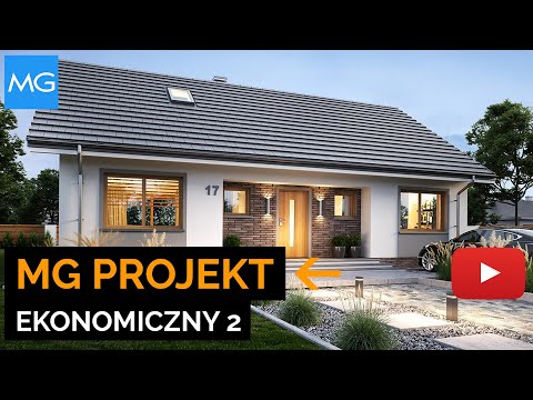 Projekt domu Ekonomiczny 2 MGProjekt - 100,28 m2