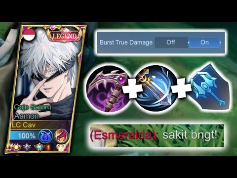 AAMON Build Burst True Damage, 1X Burst Musuh Auto Tewas! - Top 1 Global Aamon Mobile Legends