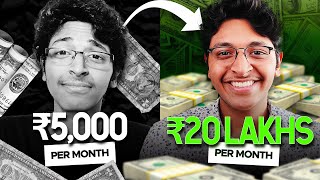 5,000/Month to 20Lakhs/Month in 2 Years: Step by Step Framework REVEALED 🔥