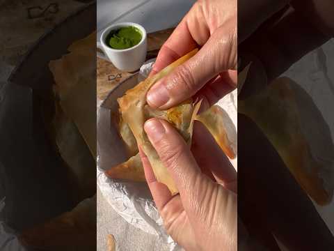 Flaky Phyllo Samosas 🔥