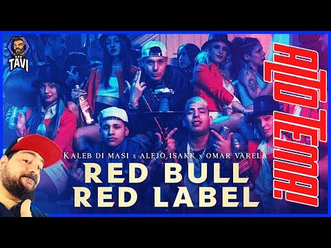 REACCION A Kaleb Di Masi ❌ Alejo Isakk ❌ Omar Varela - Red Bull Red Label (Video Oficial)