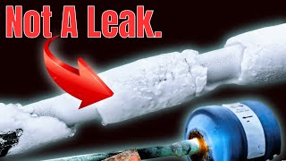Frozen AC Lines? It's Not Always a Refrigerant Leak