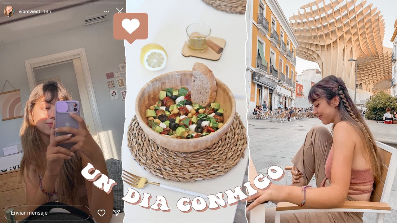 Un día de verano en Sevilla ???l ensalada griega express, buscando iced coffee y veo mi antiguo piso