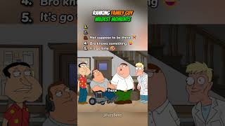 Ranking Family Guy Wildest Moments