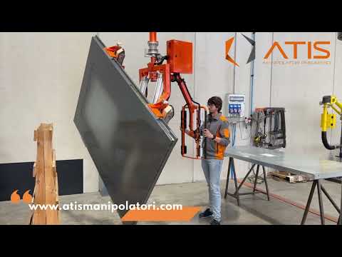 Manipulateur ergonomique de menuiseries industrielles