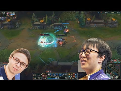 Doublelift and Jensen DuoQ Best Moments | It's Fine They Have Huhi